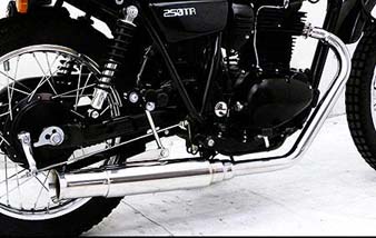 オープンエンドマフラー ウイルズウィン（WirusWin）250TR（JBK-BJ250Fインジェクション）