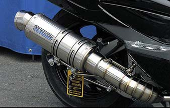 プレミアムマフラーステンレス仕様 ウイルズウィン（WirusWin）スカイウェイブ（CJ44・45・46）