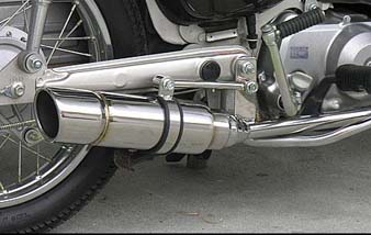 ロイヤルマフラーポッパータイプ ウイルズウィン（WirusWin）スーパーカブ50キャブ車