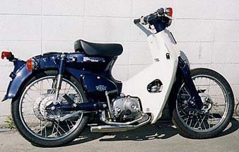 シャープダウンマフラー ウイルズウィン（WirusWin）スーパーカブ50キャブ車