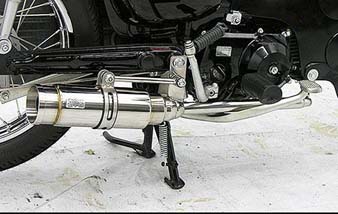 ロイヤルマフラーバズーカータイプ ウイルズウィン（WirusWin）リトルカブ（FIインジェクション）