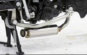 ロッドダウンショートマフラー ウイルズウィン（WirusWin）リトルカブ（FIインジェクション）