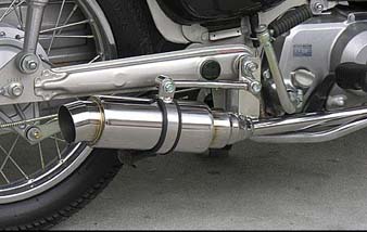 ロイヤルマフラースポーツタイプ ウイルズウィン（WirusWin）リトルカブ（キャブ車）