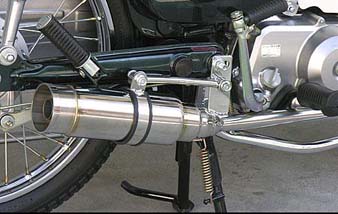 ロイヤルマフラーバズーカータイプ ウイルズウィン（WirusWin）スーパーカブ70