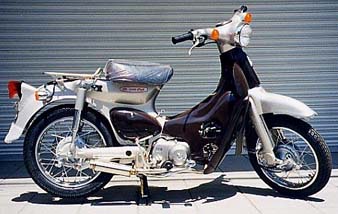 ロッドサイレンサーマフラー ウイルズウィン（WirusWin）スーパーカブ70