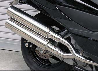 スタイリッシュツインマフラーバズーカータイプ ウイルズウィン（WirusWin）スカイウェイブ（CJ44/45/46）