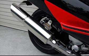 ビッグキャノンマフラー  ウイルズウィン（WirusWin）スカイウェイブ（CJ43）