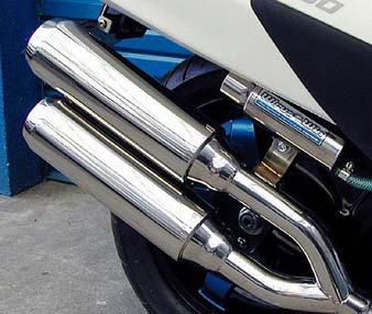 サイドバイサイドマフラー ジェットタイプ ウイルズウィン（WirusWin）スカイウェイブ（CJ43）