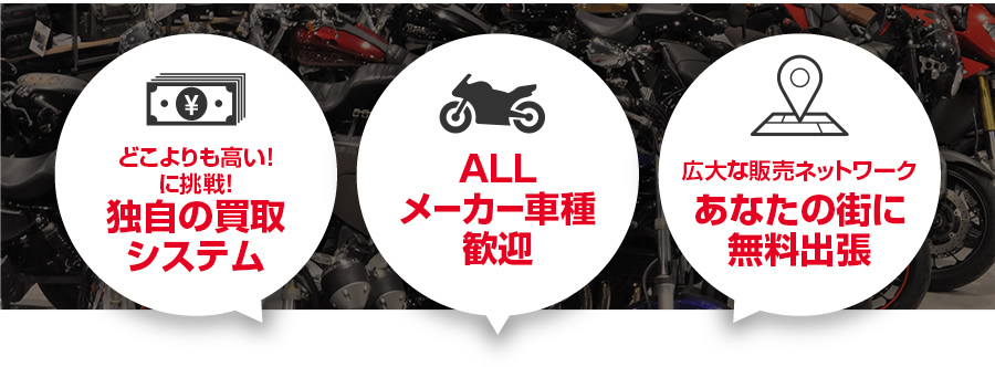 どこよりも高い！に挑戦！独自の買取システム　ALLメーカー車種歓迎　広大な販売ネットワーク あなたの街に無料出張